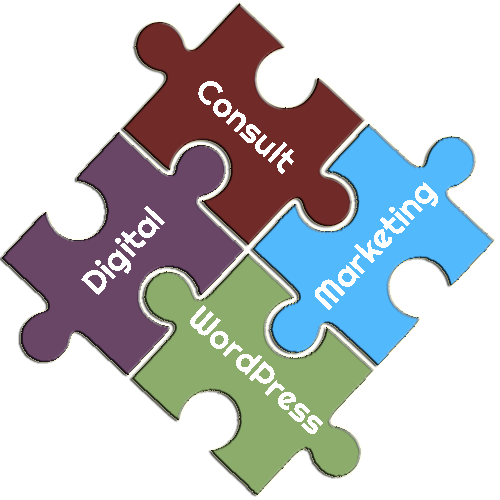 WordPress Consulting and Digital Marketing Puzzle Pieces