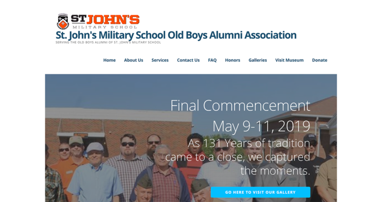 SJMS OBA Website Desktop